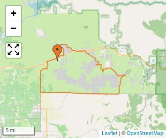 Area schools map